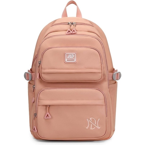 Mode Rugzak voor Meisjes Kinderen Kinderen Junior Middelbare scholieren Dagrugzak Reizen Camping Knapzak Tassen 15,6" inch Laptop Boekentassen Waterdicht Polyester Roze