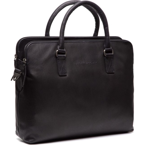 The Chesterfield Brand Leren Laptoptas Zwart Cameron