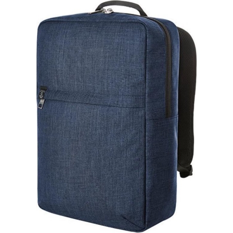 Notebook Rugzak Europe (Blauw Gemeleerd)
