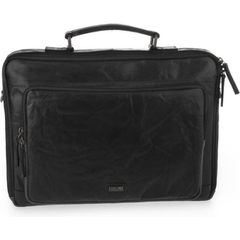 Laptop Bag and Backpack in one - Black