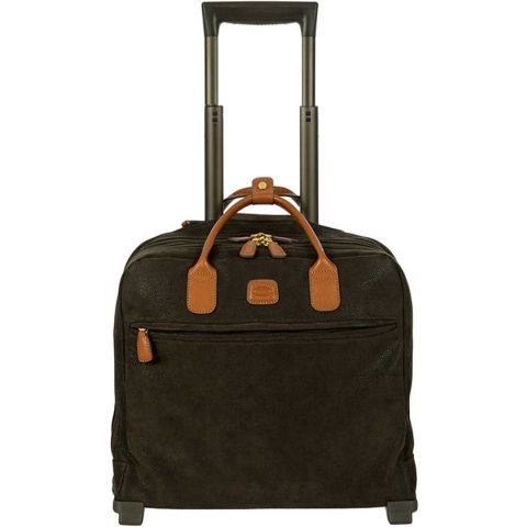 Bric's Laptoptas / Werktas / Aktetas - Life - Groen - 14 inch