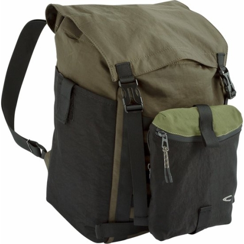 camel active Rugzak in nylon met afneembare voorzak - Maat menswear-OS - Khaki