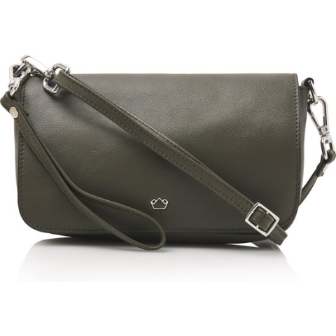 Castelijn & Beerens - Babette Nappa Nappa Clutch | groen -