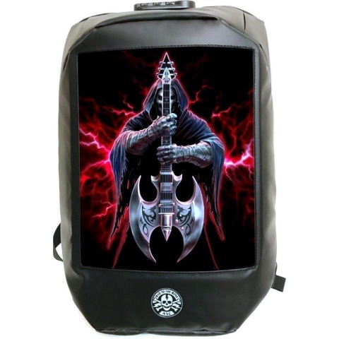 Rugzak met 3D afbeelding Rock God - Anne Stokes