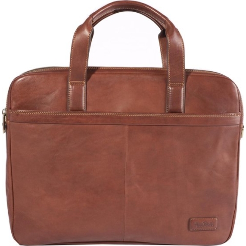 Tony Perotti  Laptoptas 2vaks - Donkerbruin