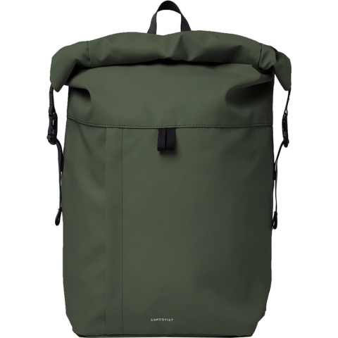 Sandqvist Konrad Dawn Green Rugzak SQA2183 Duurzaam Groen 13 inch