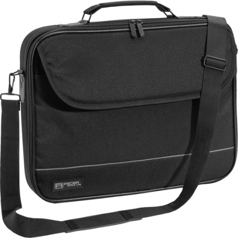 PEDEA 66068010 notebooktas 39,6 cm (15.6") Documententas Zwart