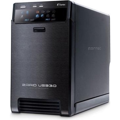 Fantec QB-X2US3R disk array Tower Zwart