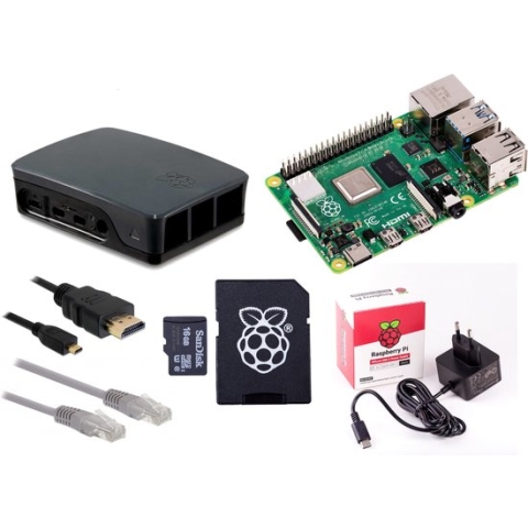 Raspberry Pi 4 - 2Gb - StarterPack - Zwart
