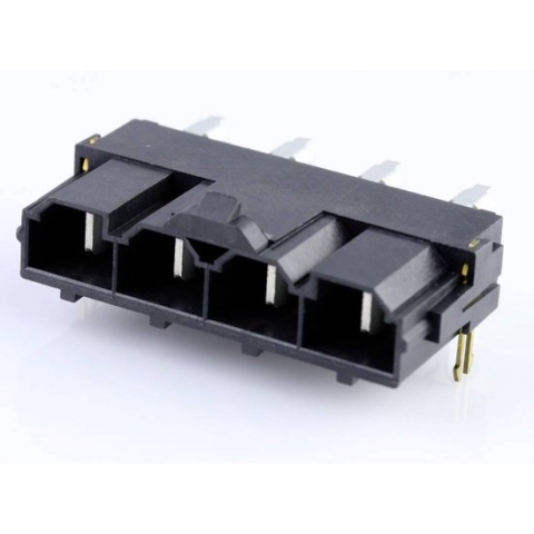 Molex 428204223 Male header, inbouw (standaard) Totaal aantal polen: 4 Rastermaat: 10 mm 1 stuk(s) Tube