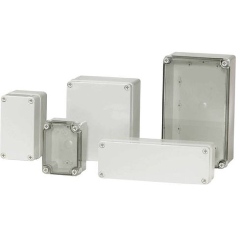 Fibox PC F 65 T Installatiebehuizing 230 x 80 x 65 Polycarbonaat Grijs-wit (RAL 7035) 1 stuk(s)