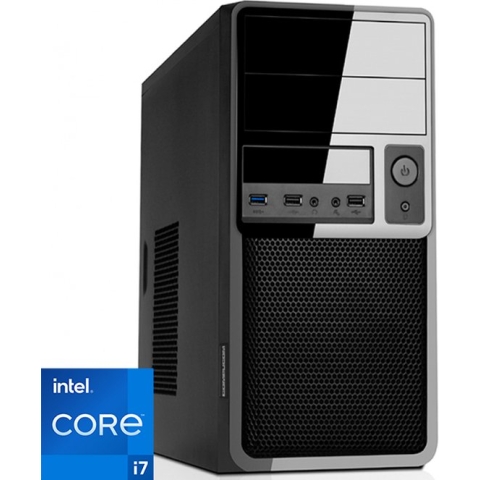 Intel Desktop PC met Core i7 - 32GB RAM - 1000GB NVMe M.2 SSD - WiFi - Bluetooth - Windows 11 Pro (DT-373299)