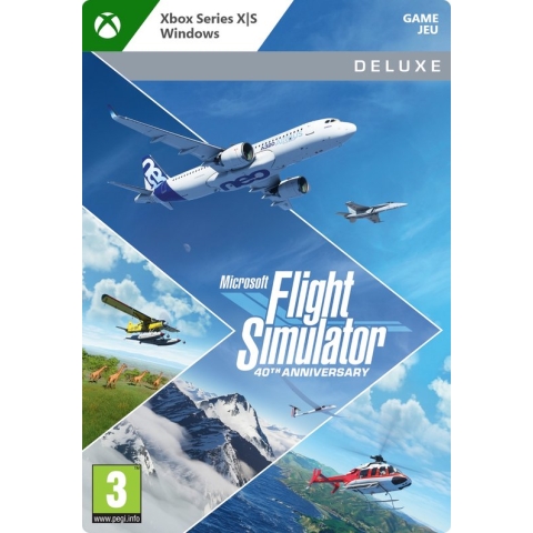 Microsoft Flight Simulator 40th Anniversary Deluxe Edition - Xbox Series X|S & Windows Download