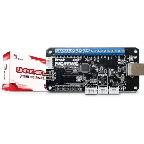 Brook Universal Fighting Board with Headers (PS3, PS4, XboxOne, Xbox360, PC, Wii U, Switch, Neo Geo Mini, PS Classic)