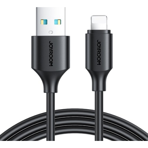 Joyroom 2.4A Lightning datakabel 1m - met snellaadfunctie - Zwart