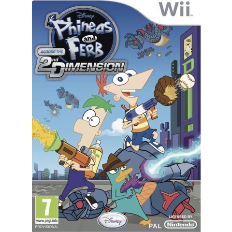 Phineas and Ferb: Across the Second Dimension /Wii