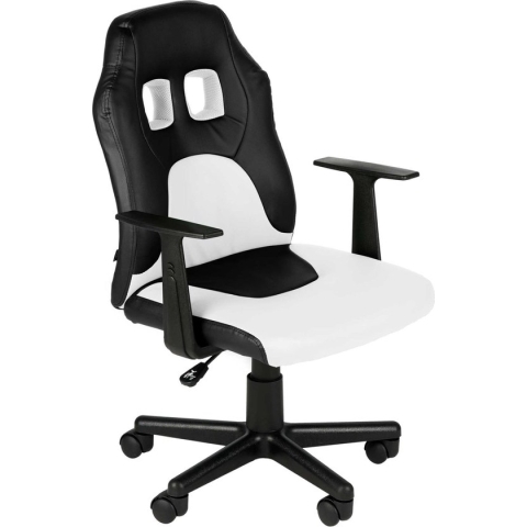 CLP Fun - Bureaustoel - Junior zwart/wit