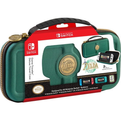 Game Traveler - Nintendo Switch Case - Zelda Groen