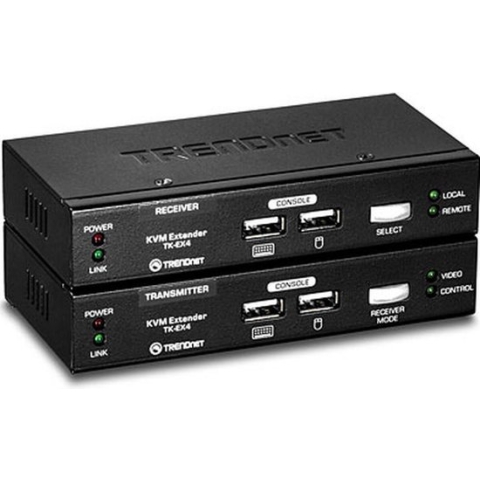 KVM-Schakelaar Trendnet TK-EX4