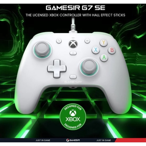 Gamesir G7 SE Pc & Xbox bedrade controller, Hall Effect Joysticks (nooit meer stickdrift), Back buttons, Makkelijk programmeerbaar met officiele app