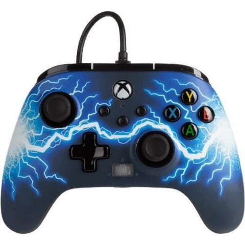 PowerA Geavanceerde Bedrade Controller - Xbox Series X + S & Xbox One - Arc Lightning