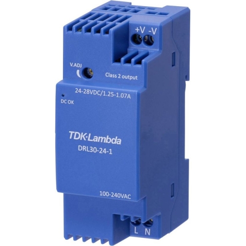 TDK-Lambda DRL30-15-1 DIN-rail netvoeding 15 V 1.68 A 25.2 W