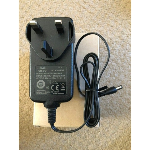 Cisco Meraki MA-PWR-30W-UK netstekker adapter Zwart