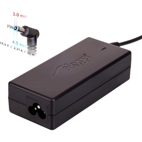 Akyga Laptop netvoeding 45 W 19.5 V/DC 2.31 A