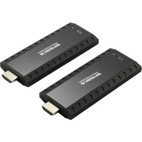 SpeaKa Professional HDMI Draadloze HDMI-set via het thuisnetwerk (IP) 30 m