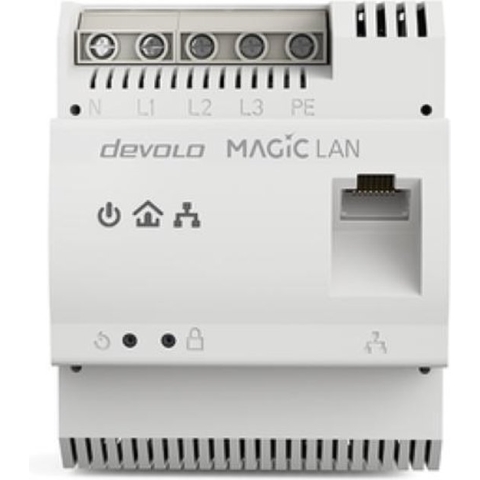 devolo Magic 2 LAN DINrail - Powerline adapter - 2400 Mbit/s -1-pack / Wit