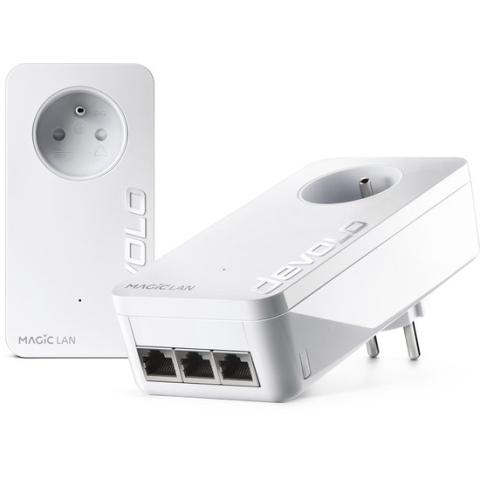 devolo Magic 2 LAN triple Starter Kit – Powerline zonder WiFi – BE