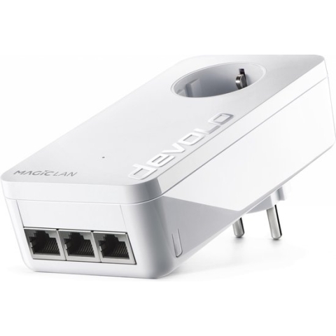 Devolo Magic 2 LAN triple 2400 Mbit/s Ethernet LAN Wit 1 stuk(s)