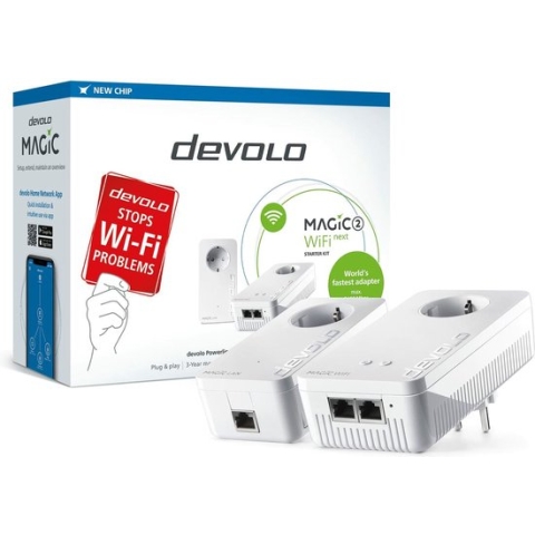 Devolo Magic 2 WiFi next Starter Kit Powerline WiFi starterkit 2.4 GBit/s