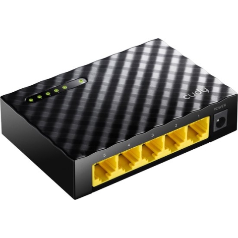 Cudy GS105D - 5 Poorten - Plastic switch - Gigabit ethernet switch