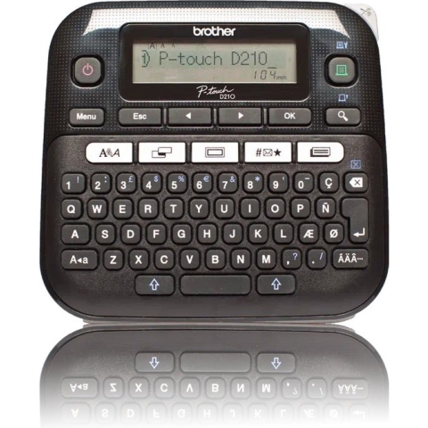 Brother P-touch D210 zwart