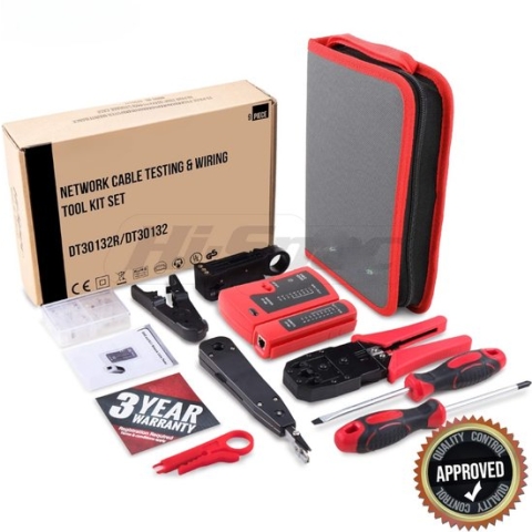 Elysium Netwerk Tester Set - Netwerk Tester - UTP tester - Kabel tester - Netwerkkabel tester