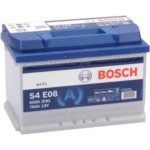 Bosch S4 E08 Efb Start Stop Accu 70Ah 278X175X190
