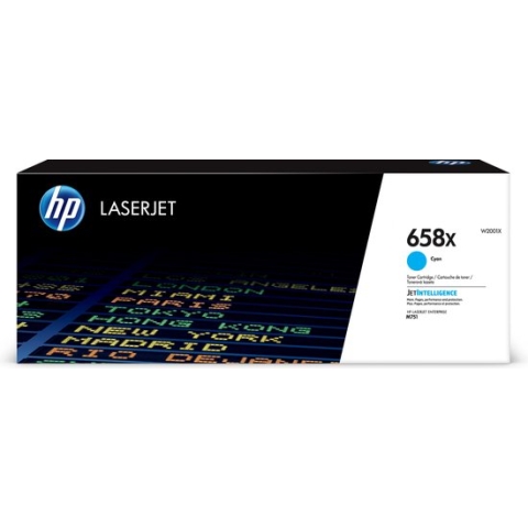 Tonercartridge HP W2001X 658X blauw