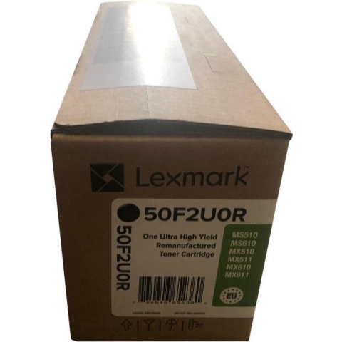 Lexmark 50F2U0R tonercartridge 1 stuk(s) Origineel Zwart