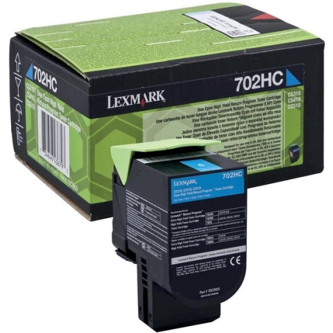 Toner Lexmark 702HC R Cyan