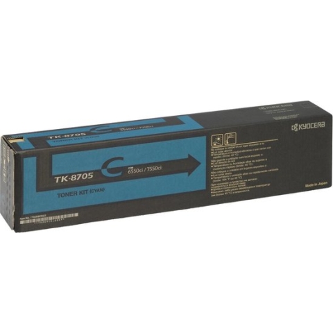 Kyocera - 1T02K9CNL0 - TK-8705C - Toner cyaan