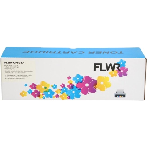 FLWR - Toner / 205A / Cyaan - Geschikt voor HP