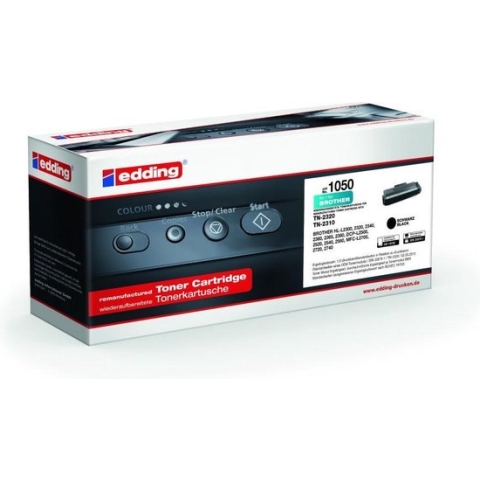 Edding Toner vervangt Brother TN-2320 Compatibel Zwart 2600 bladzijden edding 1050