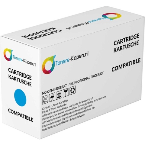 Huismerk Toner voor Utax CDC 1725 652510011 HC cyaan