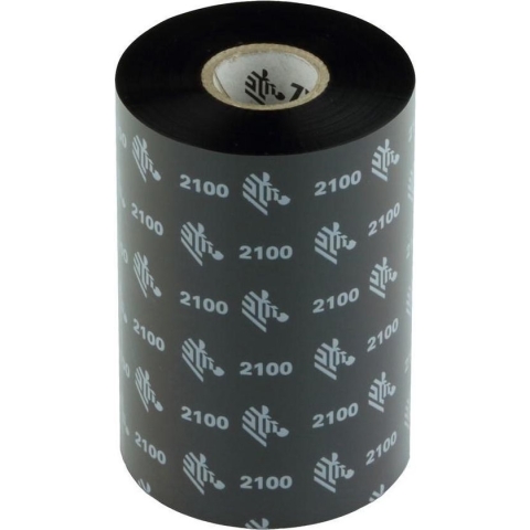 Zebra Ribbon Wax 2100 110mm 450m printerlint 1 rol