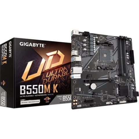 Motherboard Gigabyte B550M K 1.0 AMD B550