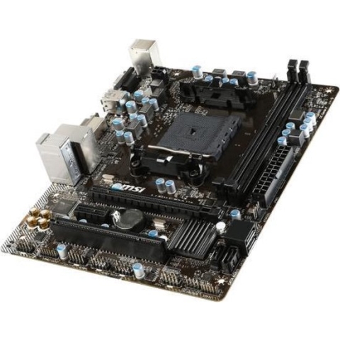 MSI A68HM-P33 V2 moederbord AMD A68H Socket FM2+ micro ATX
