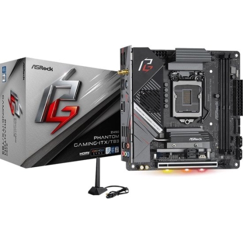 Asrock Z490 Phantom Gaming-ITX/TB3 Intel Z490 mini ITX