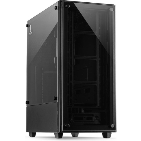 Inter-Tech C-303 Mirror Full Tower Zwart