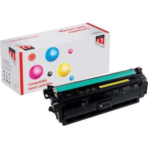 Quantore toner cartridge HP 508X (CF362X) geel